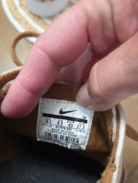 Nike SB Zoom Stefan Janoski Canvas Premium Desert Camo (2019), Size 9.5 main image 7